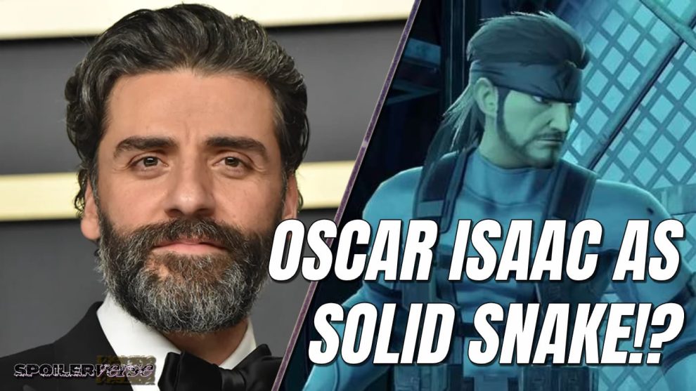 OSCAR ISAAC WILL BE SOLID SNAKE IN A 'METAL GEAR SOLID' MOVIE