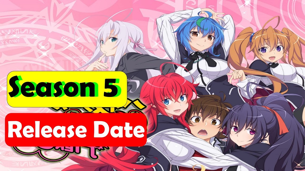 HIGHT SCHOOL DXD 5 TEMPORADA DATA DE LANÇAMENTO? Anime HIGHT SCHOOL DXD  season 5 release date? 