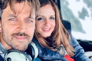 Hrithik's Shout-Out to Sussanne For Her New Project