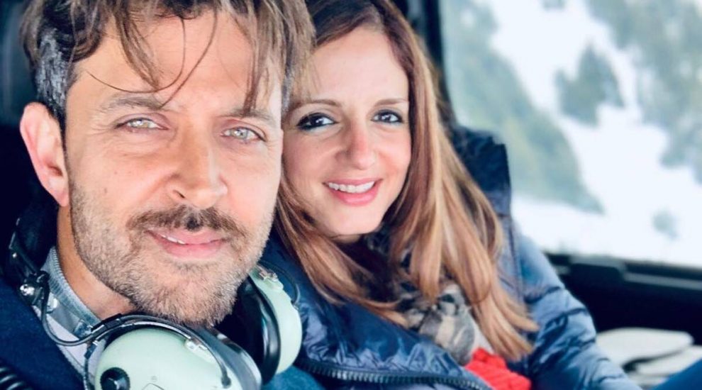 Hrithik's Shout-Out to Sussanne For Her New Project