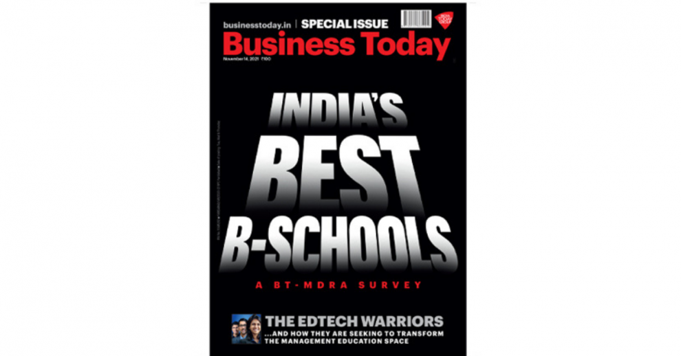 Business Today-MDRA Best B-schools Survey 2021