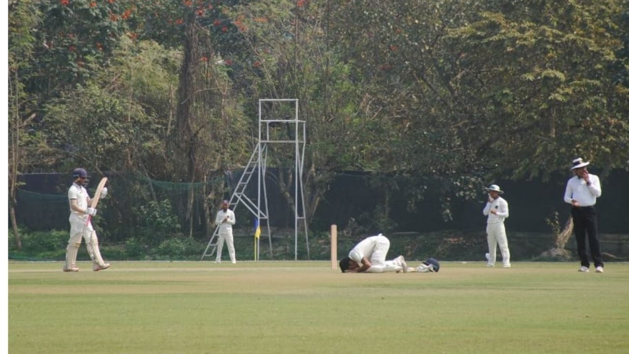 Manipur batsman scored a century and gave a strong lead to the team. (BCCI Photo)
