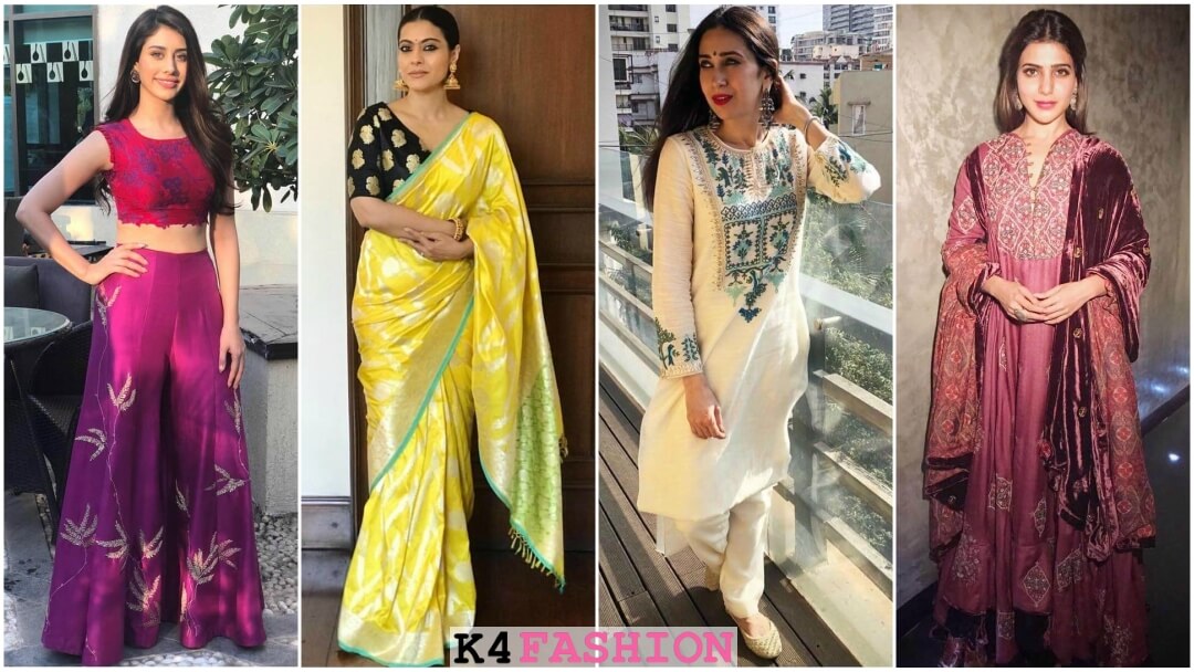 Celebrity Inspired Rakhi Outfits