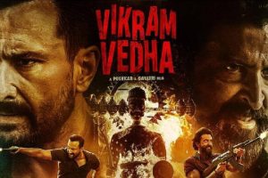 Hrithik Roshan and Saif Ali Khan's dazzling performance outshines in the action-thriller Vikram Veda