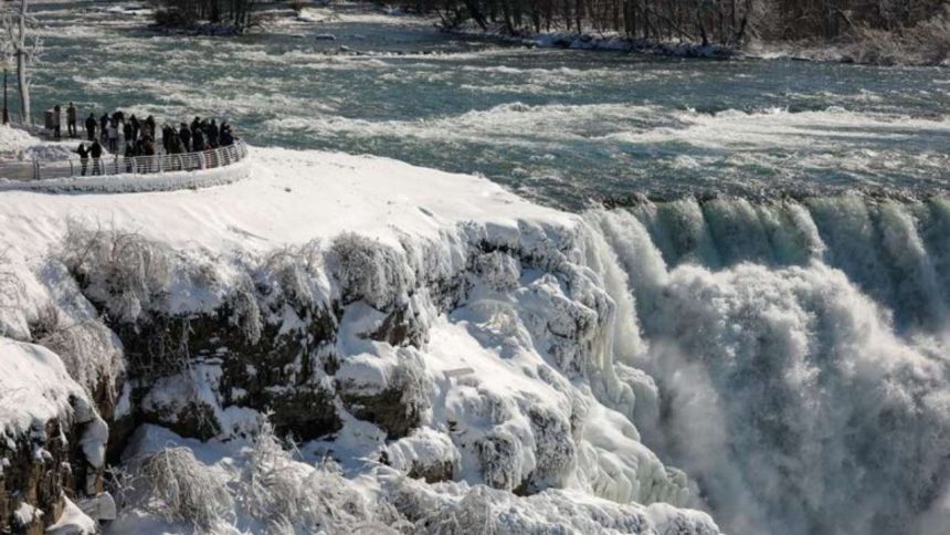 Niagara Falls has Over in the 'Blizzard of the Century