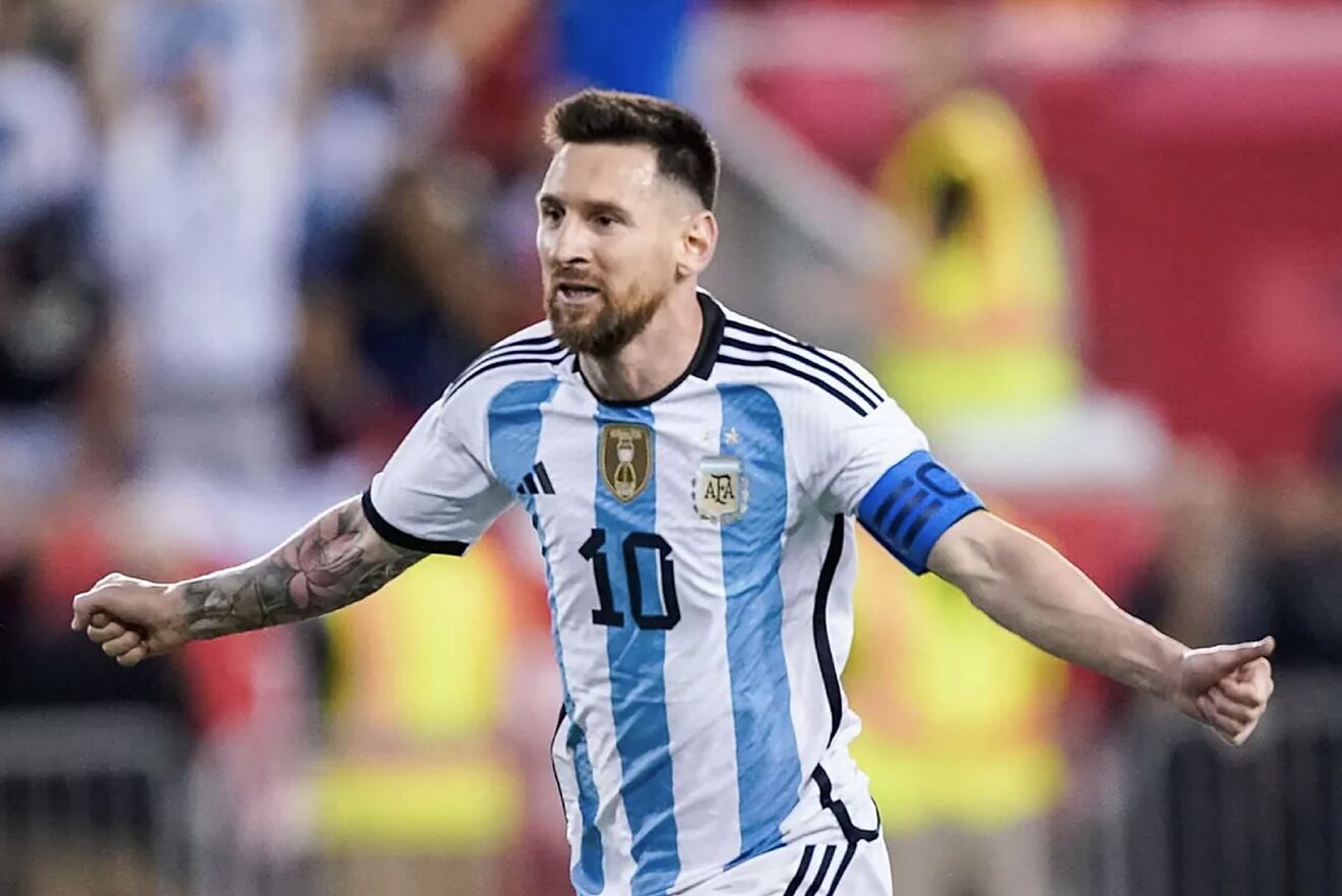 Argentina reached the semi-finals thanks to Lionel Messi's brilliant performance