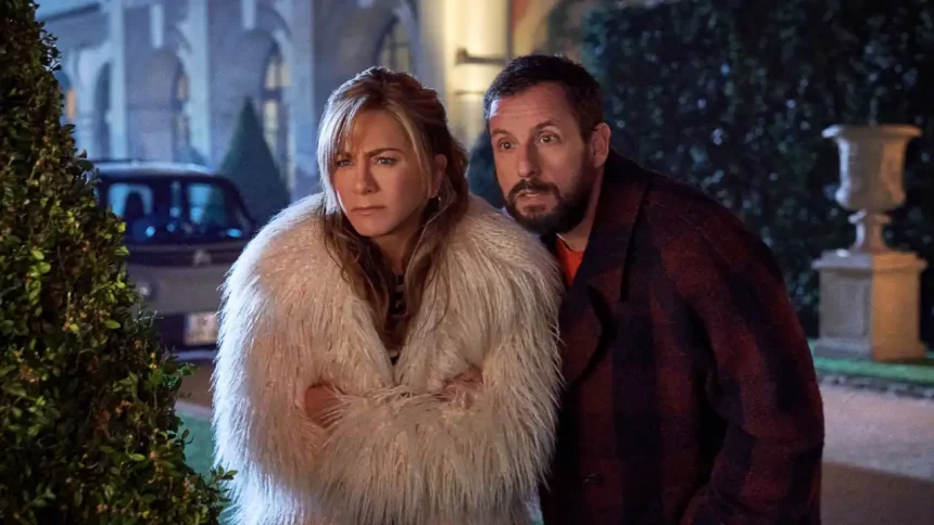 Jennifer Aniston and Adam Sandler unite for another high-profile mission