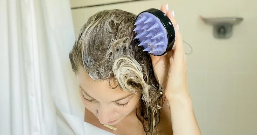 is shampoo brush beneficial for hair growth