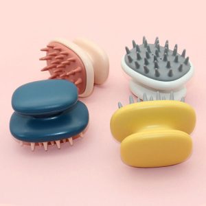 shampoo brush with soft bristles