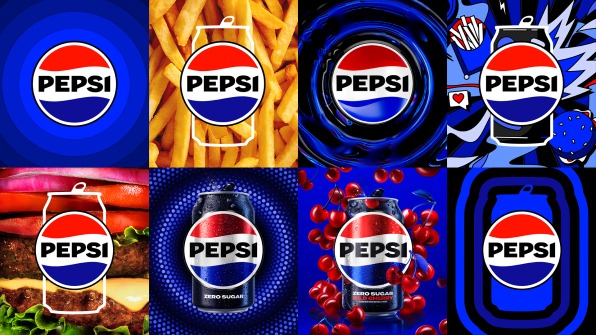 PEPSI brand logo change