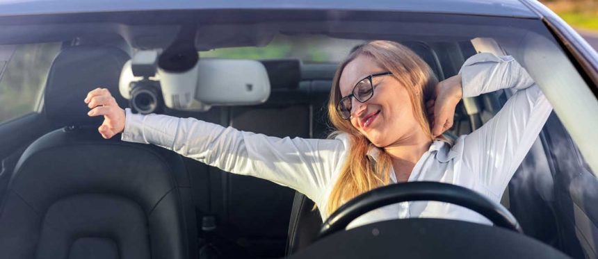 Stretches to do while driving