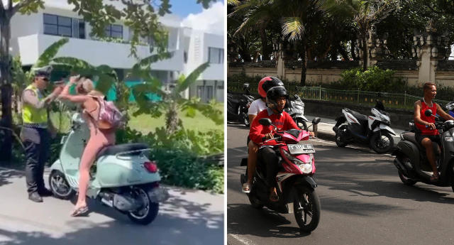 bali scooter ban traffic rules