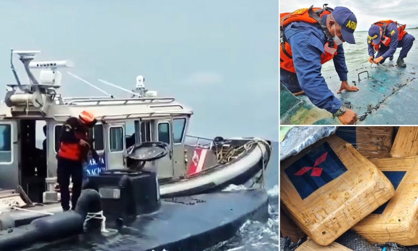 colombia cocaine smuggling submarine