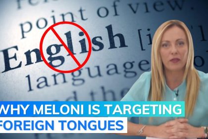 Italian Government Aims to Ban English Language in Bold Move