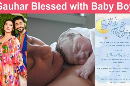 It's a Baby Boy - Congratulations to Gauhar Khan and Zaid Darbar!