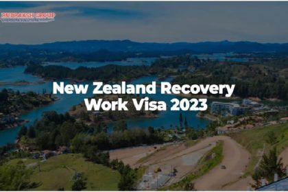 Rudraksh Group Highlights The Procedure of The New Zealand Recovery Work Visa 2023
