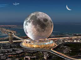 artificial moon resort in Dubai