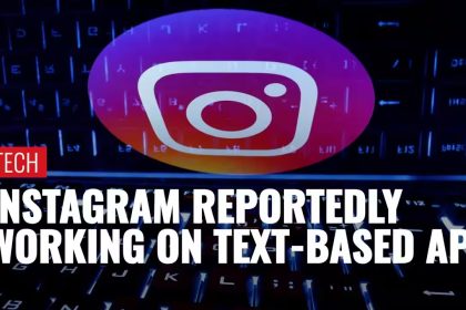 instagram working on text based app