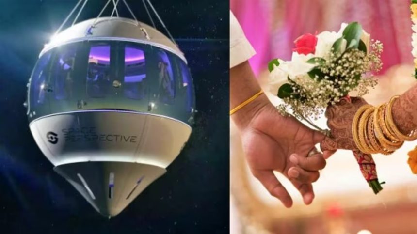 wedding in space