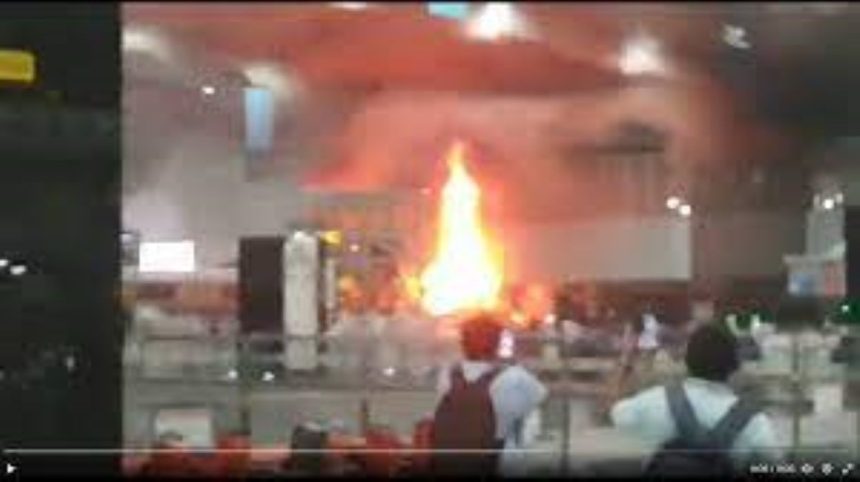 Fire Alarm at Kolkata Airport