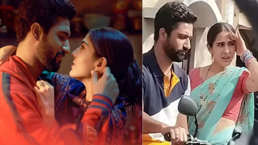 Vicky Kaushal & Sara Ali Khan Promoting Their Upcoming Movie In Full Swing