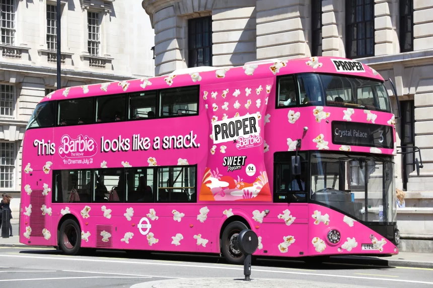 London Turns Barbie Pink