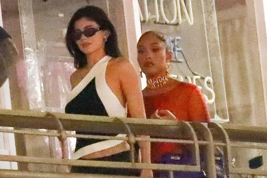 Kylie Jenner and Jordyn Woods were spotted together after four years