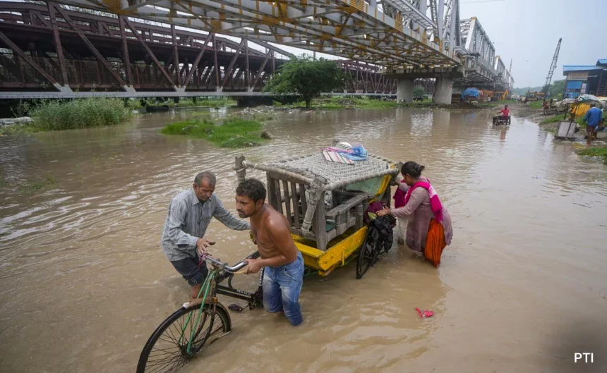 Delhi Remains Submerged and Yamuna River Recedes