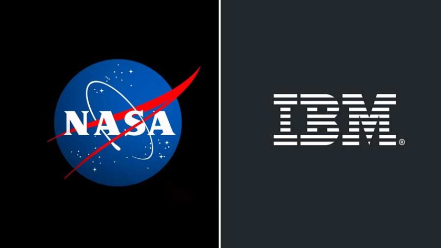 earth climate change data IBM and NASA