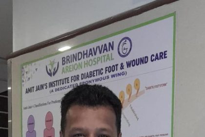 Bengaluru's Dr Amit Jain sets world records as Youngest to be Father of field (Diabetic Foot) in medical literature