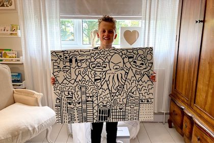 'Doodle Boy' turned his pen obsession into a full-time profession