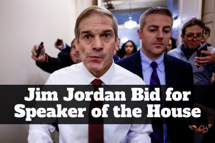 Jim Jordan Bid for Speaker of the House