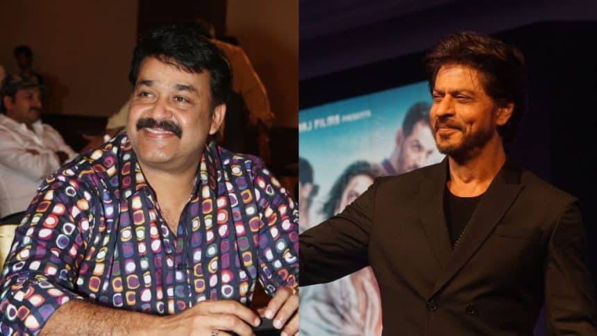 SRK SHAH RUKH KHAN praises Mohanlal